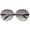 Black / Lavender, variant on sunglassLA Unisex Womens Glam Full Metal Frame Oversized Round Sunglasses (Gold / Amber) - 63mm