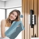 thumbnail image 5 of Juego de toallas de baño de algodón grueso premium: toallas absorbentes ultrasuaves de secado rápido para baños de invitados, sensación de lujo con calidad de spa y tamaño generoso para uso, 5 of 7