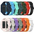thumbnail image 3 of Silicone Watchband For Huawei Band 8 Sport Smart Watch Replacement Bracelet for huawei band 7 band 6 huawei band8 Correa Strap 08 red For Huawei Band 8, 3 of 6
