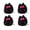 Black Rabbit, variant on 2026 New Coin Purse,Compact Small Purse for Essentials,Short Plush Fabric Womens Purse for Coins and Accessories