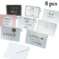 thumbnail image 1 of 8PCS Thank You Card Assorted Types Christmas Card Graduation Card with Envelope, 1 of 10
