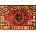 thumbnail image 1 of Ahgly Company Indoor Rectangle Medallion Orange Traditional Area Rugs, 7' x 9', 1 of 1