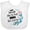 AA-White, variant on Inktastic Though She Be but Little Fierce Quote Girls Baby Bib