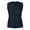 Navy, variant on UJNDER Women's Winter Vest Thin and Light Down Gilet Quilted Jacket for Women Casual Short Style Navy XS