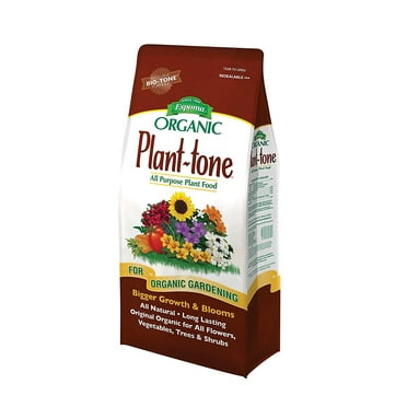 Espoma Plant-Tone Plant Food, Natural & Organic All-Purpose Fertilizer 4 lb, Pack of 2