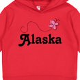 thumbnail image 3 of Inktastic Alaska Butterfly Toddler Hoodie, 3 of 4