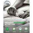thumbnail image 2 of Life Balance Queen Size Mattress, 10 Inch Cooling-Gel Memory Foam Mattress Made in USA, CertiPUR-US Certified Mattresses in a Box, Medium Firm, Pressure Relief, Motion Isolation, CY-10-Q-V, 2 of 8