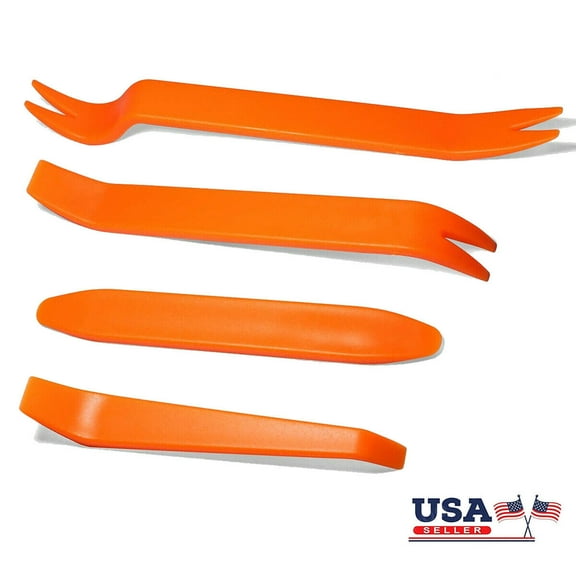 Car Installer Plastic Removal Pry Tool Kit For Panel Dash Stereo Radio 4PCs