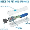 thumbnail image 4 of Bell + Howell Paw Perfect Pet Nail Rotating File, 4 of 9