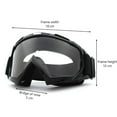 thumbnail image 3 of fastboy Motorcycle Goggles Outdoor Sport Windproof Protector Clear Lens Racing Goggle Orange, 3 of 6