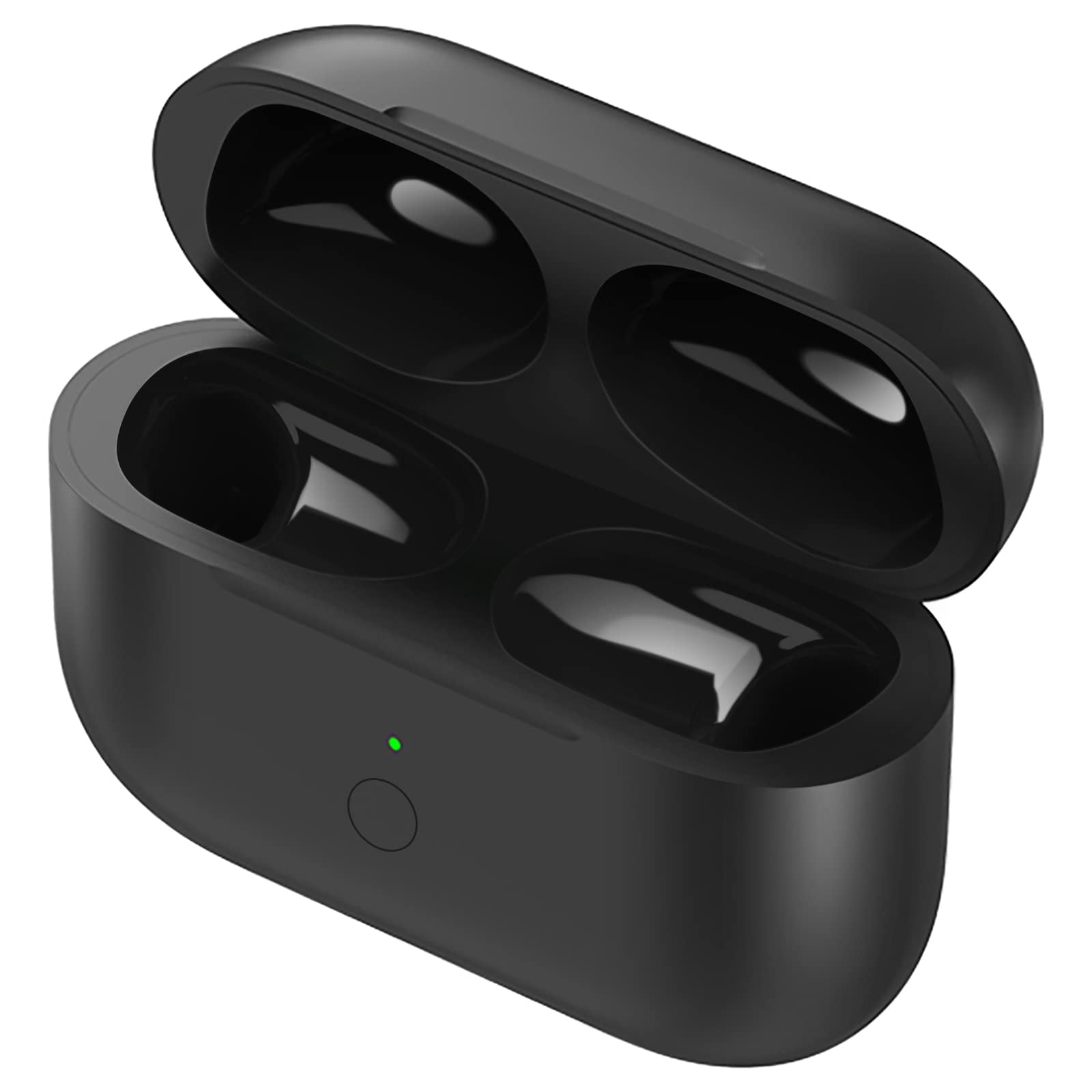 ulæselig frugthave Pasture Wireless Charging Case Replacement Compatible with Airpods pro - Charger  Case Only for Air Pod pros, Support Blue-Tooth Pairing Sync Button, 660 mAh  Built-in Battery, No Earbuds, Black - Walmart.com
