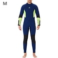 thumbnail image 2 of Traje de buceo de neopreno traje de baño espesado impermeable 5 mm back cremallera snorkeling deportes de agua Mantenga cálido para nadar hombre surf, mar azul marino Advancent OD019356-20, 2 of 7