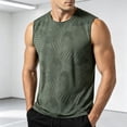 thumbnail image 2 of RFQWOVSR Mens Summer Ice Silk Mesh Short Sleeve T Shirt Sports Running Top L, 2 of 3