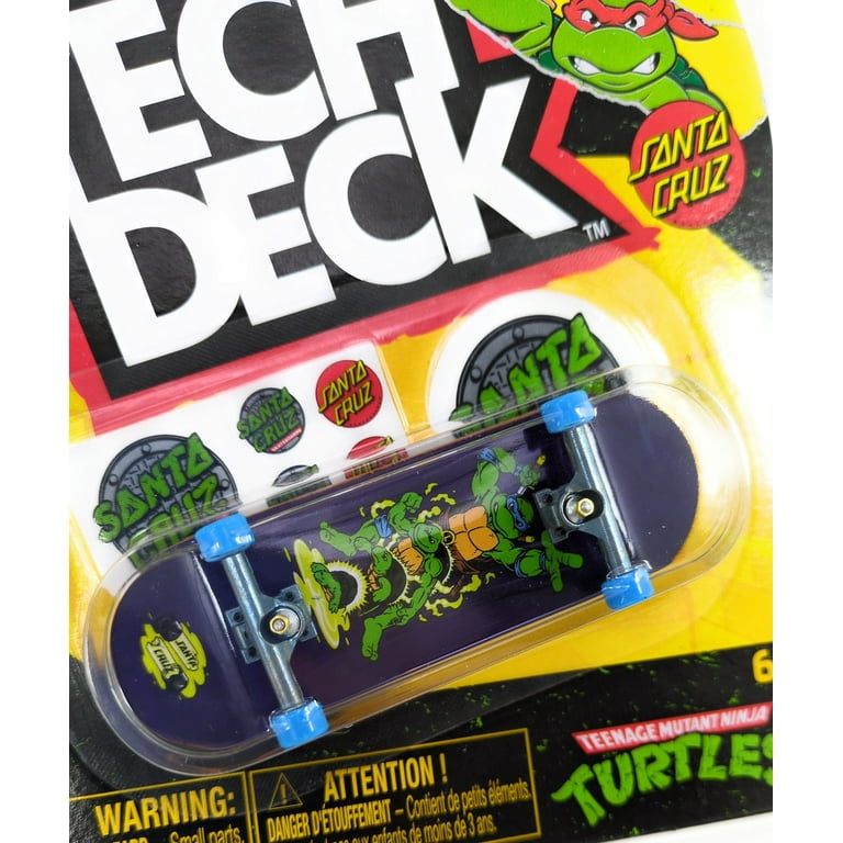 Tech Deck Santa Cruz Skateboards Teenage Mutant Ninja Turtles