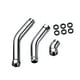 thumbnail image 4 of Adaptador de codo de cabeza de ducha de 3pcs G1/2 135  degree Accesorio universal G1/2 pulgadas Femenino y macho Instalar fácilmente la extensión del brazo, 4 of 8