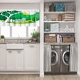 thumbnail image 5 of LALILO Kitchen Curtain Valance And Nature Art Nature Rod Pocket Window Curtain 52"x 18" Set of 2, 5 of 5