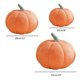 thumbnail image 2 of Decoración de Halloween y Acción de Gracias, calabaza festiva rellena para divertirse en la fiesta, calabaza de peluche de cosecha de otoño, 2 of 8