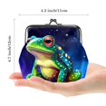 thumbnail image 2 of Coin Purse Starry Frog Change Pouch Wallet for Women, 2 of 7