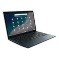 thumbnail image 5 of Lenovo ThinkPad C14 Chromebook Enterprise 21C9 - Intel Core i7 - 1265U / up to 4.8 GHz - vPro Enterprise - Chrome OS (with Chrome Enterprise Upgrade) - Intel Iris Xe Graphics - 16 GB RAM - 256 GB SSD TCG Opal Encryption 2, NVMe - 14" IPS touchscreen 1920 x 1080 (Full HD) - Wi-Fi 6E - abyss blue - kbd: English, 5 of 15