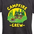 thumbnail image 3 of Pete The Cat - Campfire Crew - Women's Short Sleeve Graphic T-Shirt, 3 of 6