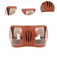 thumbnail image 6 of Fzaqwen Horse Eye Cover Portable UV Protection Adjustable Strap Horse Riding Goggles for brown and clear, 6 of 9