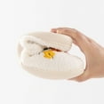 thumbnail image 5 of Halloween Pumpkin Slippers for Women Men Spooky Slides Soft Plush House Slippers Indoor Outdoor Shoes, 5 of 6