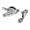 Satin, variant on Baldwin 0452 Solid Brass Traditional Style Sash Lock - Brass