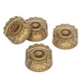 thumbnail image 1 of Bass Knob, Portable 4Pcs Guitar Knob Easy To Use  For Replacement Yellow,Tan,White,Brown,Black, 1 of 8