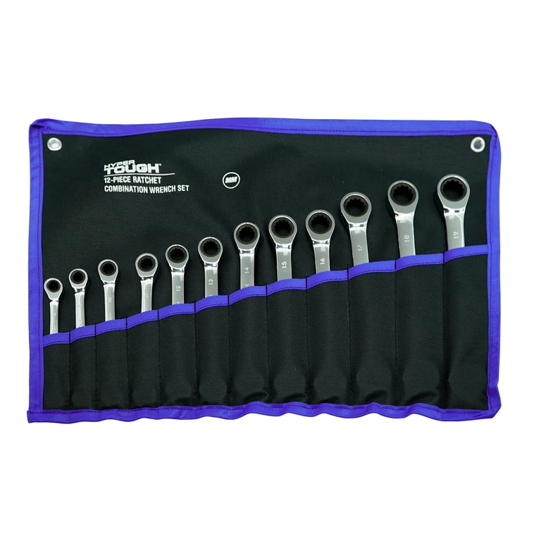 Hyper Tough 12-Piece Metric Ratcheting Wrench Set photo 3