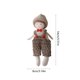 thumbnail image 3 of Christmas Day Girl Pendant High End Corduroy Round Hat Girl Pendant Christmas Decoration, 3 of 6