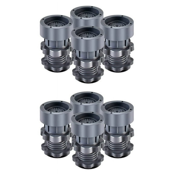 2X Washing Machine Foot Pads Support Adjustable Highly Non- Mat Anti Vibration Feet Pad for Washer and Dryer