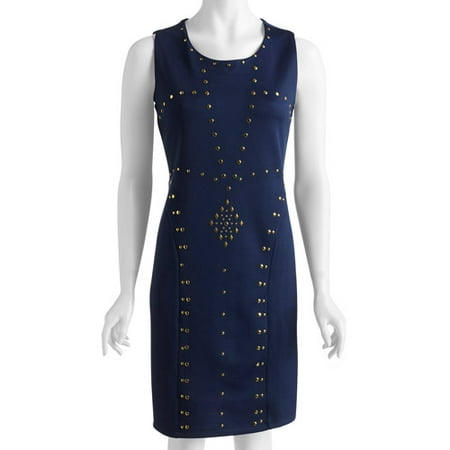 Women's Studded Bodycon Dress - Walmart.com