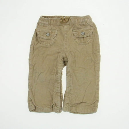 

Pre-owned Gap Girls Tan Corduroy Pants size: 12-18 Months
