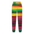 thumbnail image 5 of PuLe Womens Drawstring Cinch Bottom Butterfly Print Sports Color Block Casual Sporty Workout Trousers Sweatpants Comfy, 5 of 5