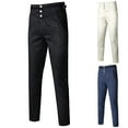 thumbnail image 4 of Mens Gothic Pants Vintage Cosplay Costume Trousers Steampunk Victorian Pants, 4 of 9