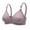 Purple, variant on Plus Size Sports Bras for Women Women's One Fab Fit T-Shirt Bra, Women’s Full Coverage T-Shirt Bra, Women’s Lightly Lined Racerback Bra Purple Medium
