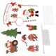 thumbnail image 2 of Uadme Juego De 4 Pegatinas Navideñas Para Decoración De Cupcakes, Decoraciones Comestibles Para Pasteles De Navidad, Decoraciones Navideñas, Decoración Para Pasteles De Muppets Navideños, 2 of 5