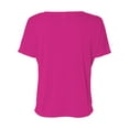 thumbnail image 3 of Bella Canvas Women's Curved Bottom Slouchy Fit V-Neck T-Shirt, Style B8815, 3 of 5