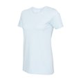 thumbnail image 2 of Next Level - Plain T Shirt for Women - Women Short Sleeve Shirts - Womens Blue Shirts - Value Basic Daily Plain Tee, 2 of 5
