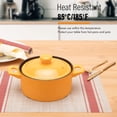 thumbnail image 6 of Set of 6 Placemats, Table Mats Indoor Placemats Washable PVC Non-Slip Heatproof Woven Placemats for Dining Table Fabric Place Mat, 6 of 7
