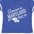 thumbnail image 4 of Inktastic Someone in Maryland Loves Me Boys or Girls Toddler T-Shirt, 4 of 5