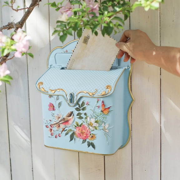 Vintage Mailboxes for Homes Wall Mount Mailbox for Outdoor,Side of House, Porch & Indoor Use,Perfect for Letters & Small Mail