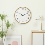 Better Homes & Gardens 20 Quartz Modern Indoor Wall Clock, Easy Installation