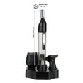 at Home Wax Men's Nose Hair Trimmer Scissors Mini Shaving Eyebrow