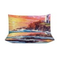 thumbnail image 4 of Duvet Cover Queen Size Ocean Lighthouse 3 Pcs Duvet Cover Set Bedding Sets Queen Soft Breathable, 4 of 6
