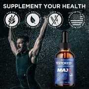 Testoxed Max Drops Maximum Strength Support Liquid Supplement TestoxedMax (90 Servings)