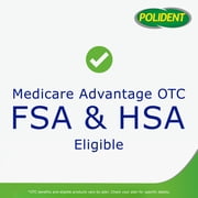 Polident Adhesive Paste for Denture Cream and Partials Cleaning, Triple Mint Freshness, 3.9 Oz, for Adults