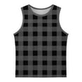 thumbnail image 5 of Hpgjzj Girls Tank Tops Camis Boys Plaid Print Tagless Cotton Tanks Sleeveless Tees 2025, 5 of 6