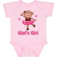 thumbnail image 3 of Inktastic Gigi's Girl monkey Girls Baby Bodysuit, 3 of 5