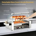 thumbnail image 5 of ROVSUN 1050 W 18 Hot Dog Capacity Commercial Hot Dog Roller Grill, 5 of 8